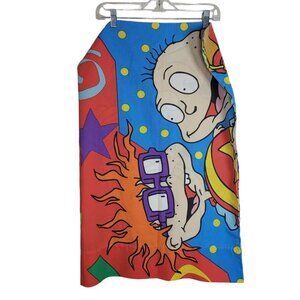 Rugrats Vintage Pillowcase 1997 Tommy Pickles Chuckie Angelica Spike Dog 29x19